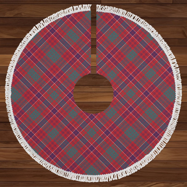 MacRae Weathered Tartan Christmas Tree Skirt