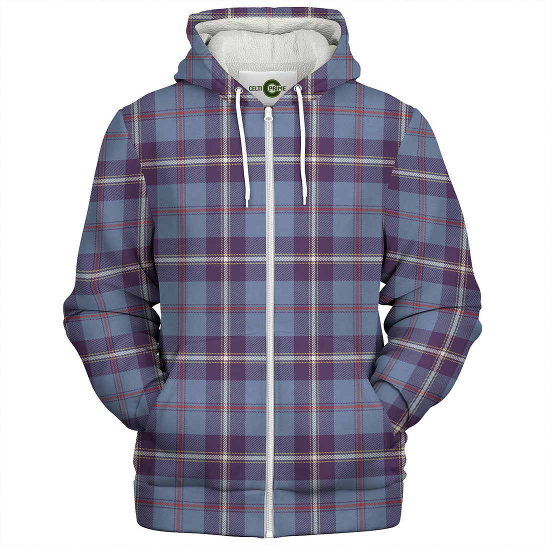 MacRae of America Weathered Tartan Sherpa Hoodie