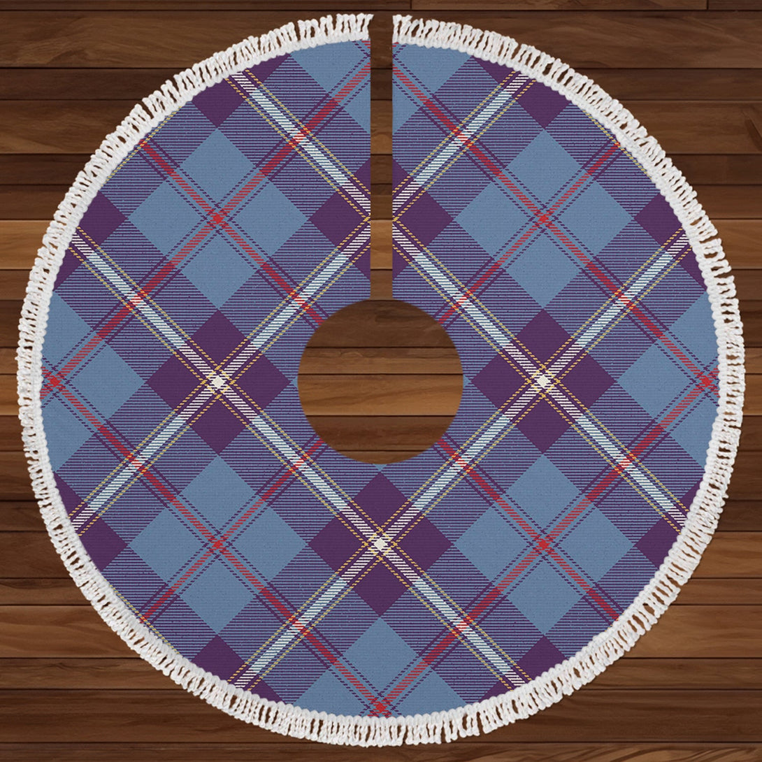 MacRae of America Weathered Clan Badge Tartan Christmas Tree Skirt