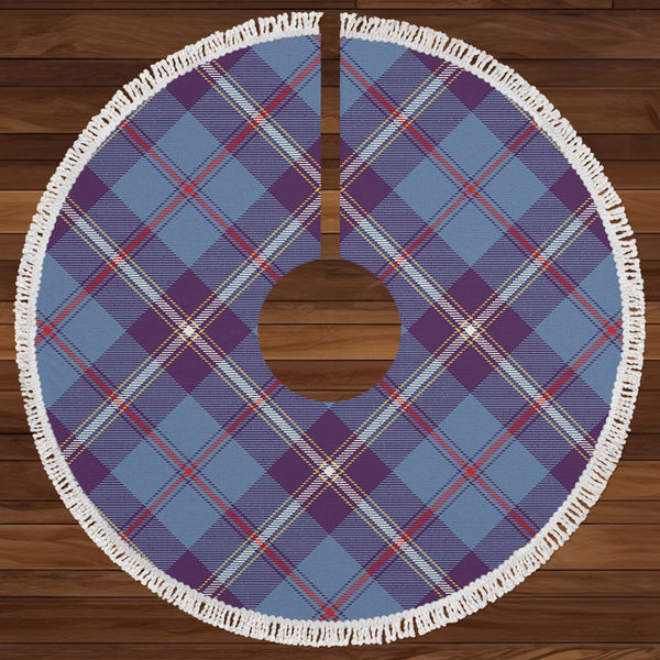 MacRae of America Weathered Clan Badge Tartan Christmas Tree Skirt