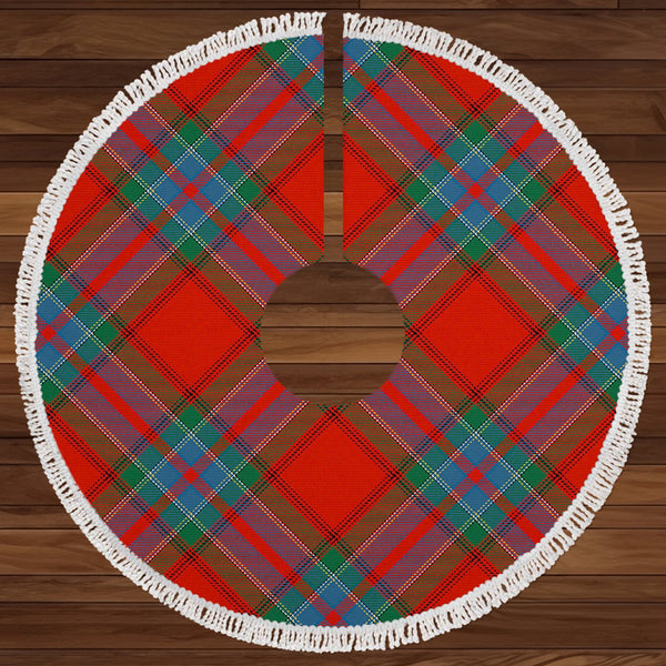 MacRae of Ardentoul Ancient Clan Badge Tartan Christmas Tree Skirt