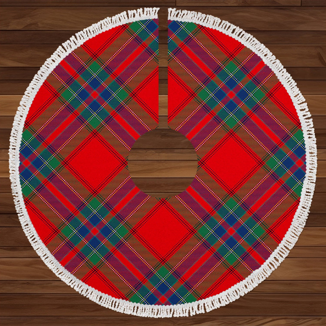 MacRae of Ardentoul Modern Tartan Christmas Tree Skirt