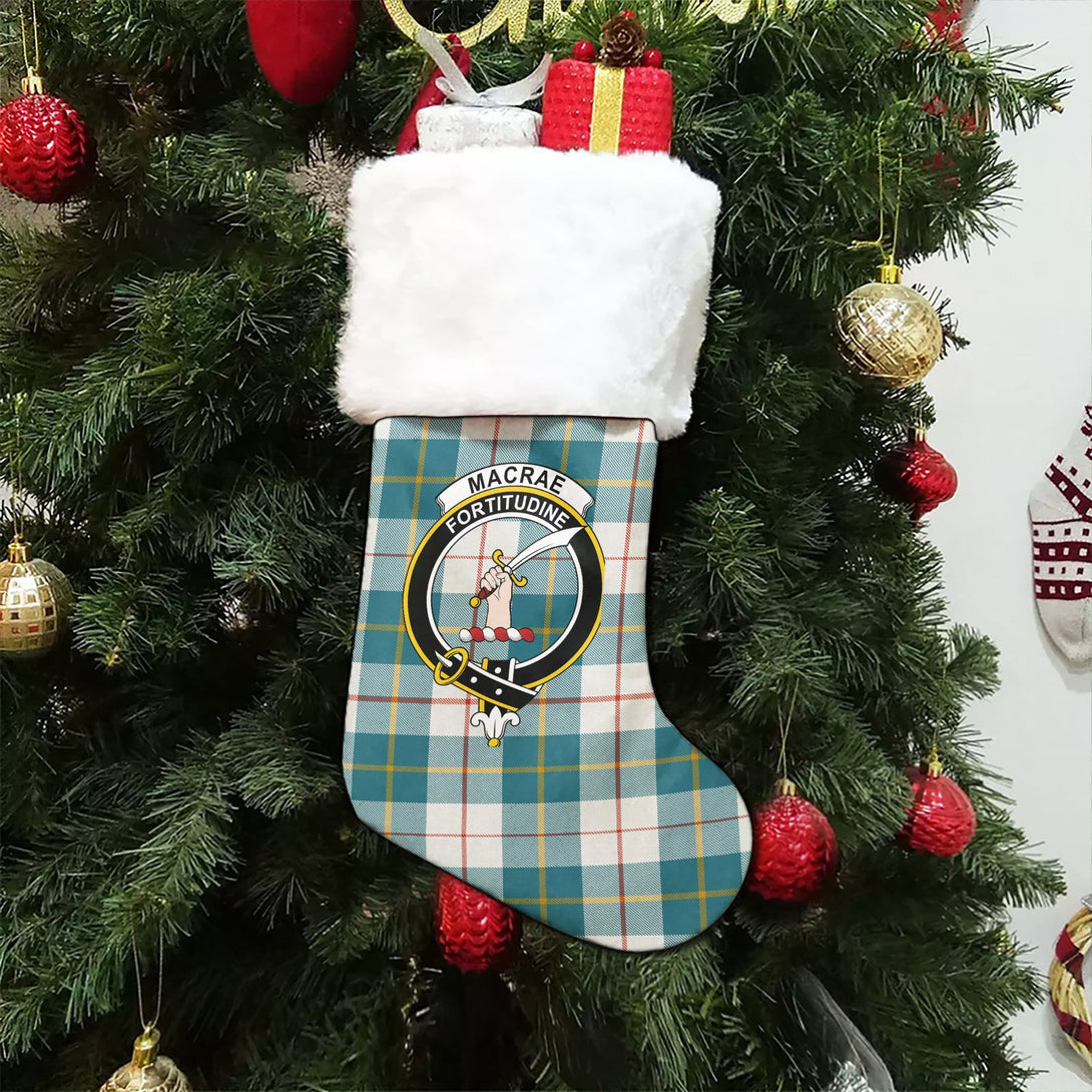 MacRae of Conchra Ancient Clan Badge Tartan Christmas Stocking