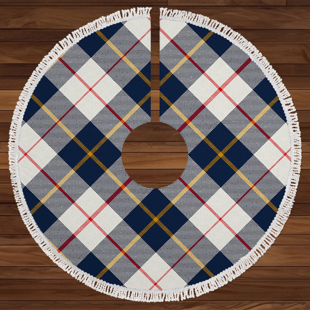 MacRae of Conchra Modern Tartan Christmas Tree Skirt