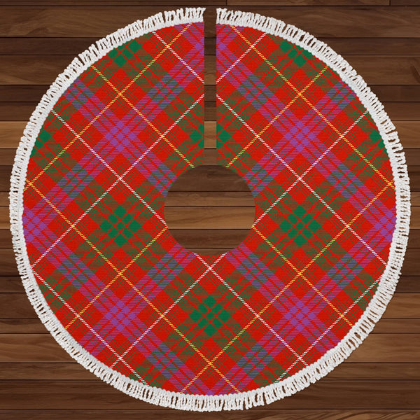 MacRae of Inverinate Ancient Clan Badge Tartan Christmas Tree Skirt