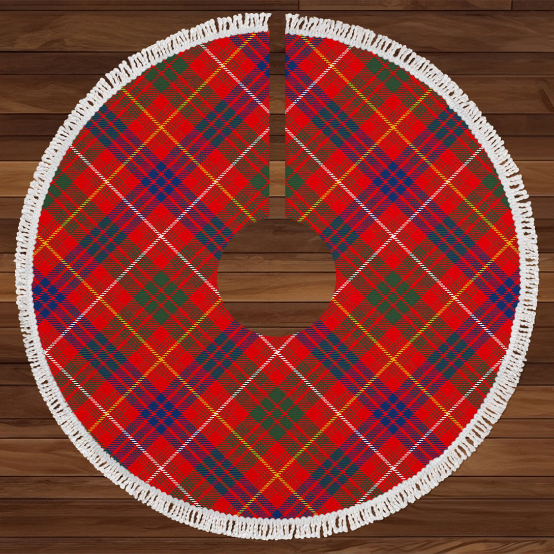 MacRae of Inverinate Modern Tartan Christmas Tree Skirt