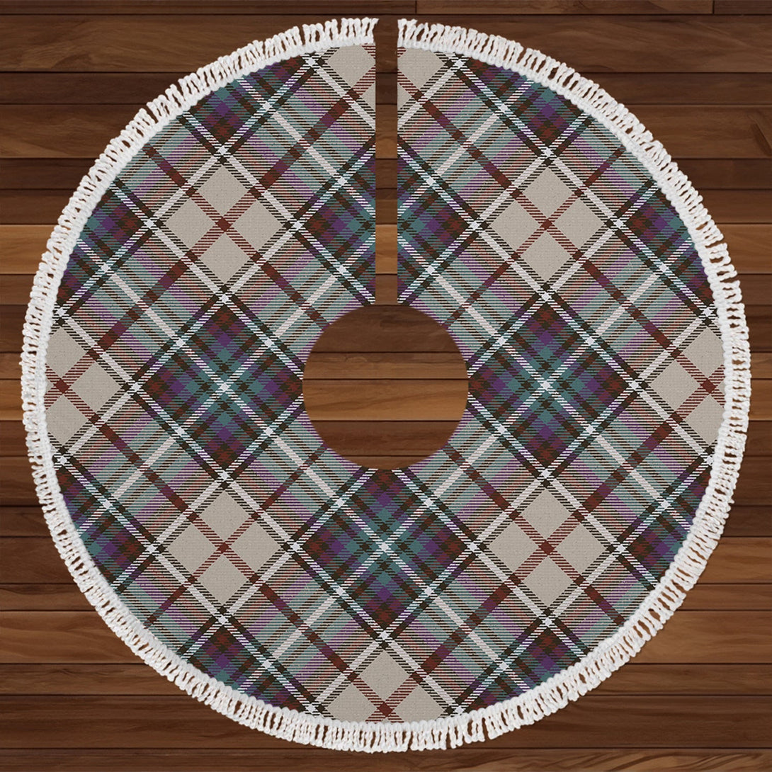 MacSheehy Weathered Tartan Christmas Tree Skirt