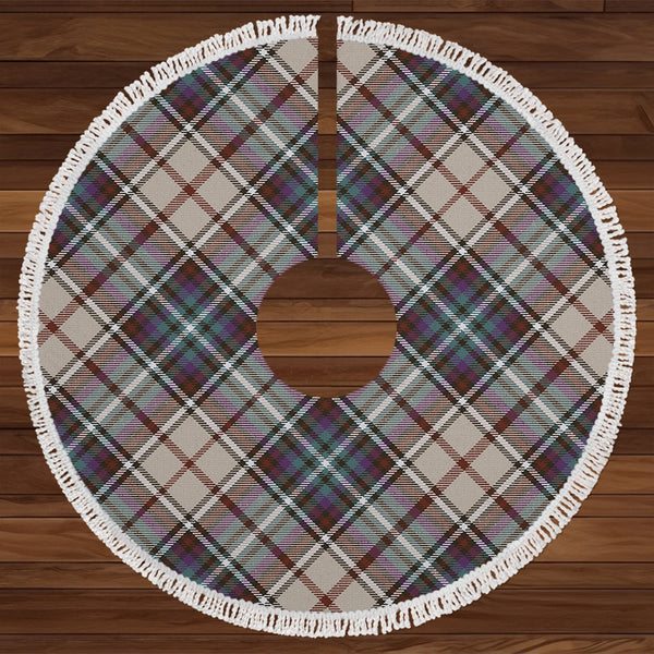 MacSheehy Weathered Tartan Christmas Tree Skirt