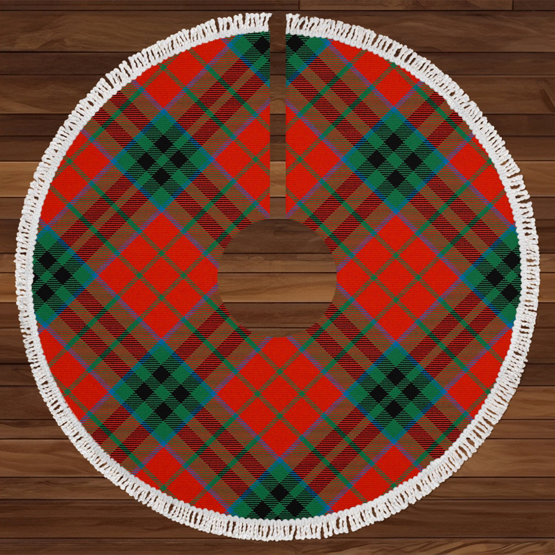 MacTavish 1850 Variant (Smiths) Ancient Tartan Christmas Tree Skirt