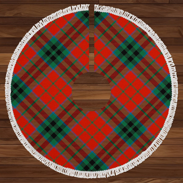 MacTavish 1850 Variant (Smiths) Ancient Tartan Christmas Tree Skirt