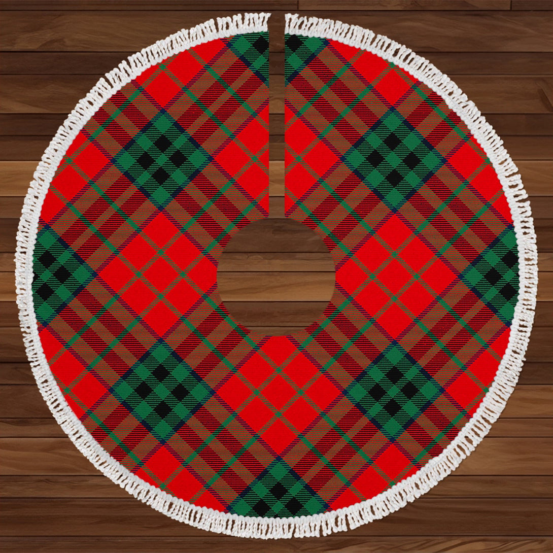 MacTavish 1850 Variant (Smiths) Modern Tartan Christmas Tree Skirt