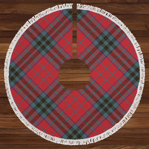 MacTavish 1850 Variant (Smiths) Weathered Tartan Christmas Tree Skirt