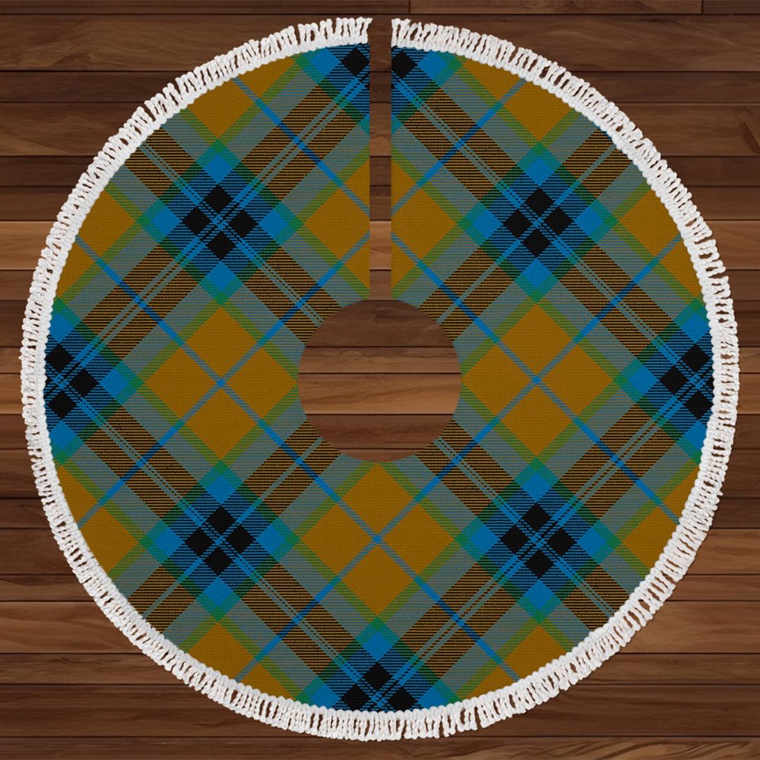 MacTavish Hunting Modern Tartan Christmas Tree Skirt