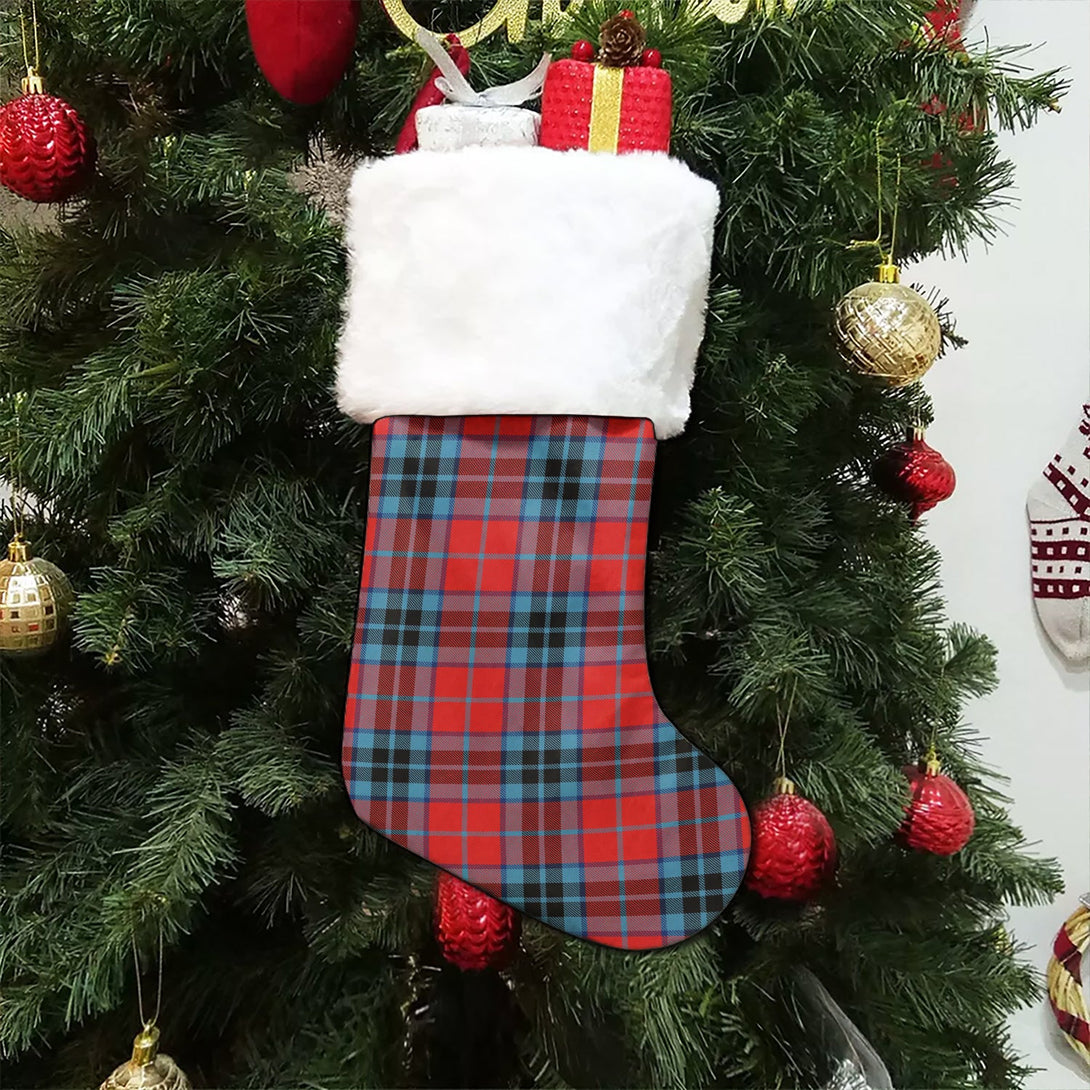 MacTavish (Thompson Red) Modern Tartan Christmas Stocking