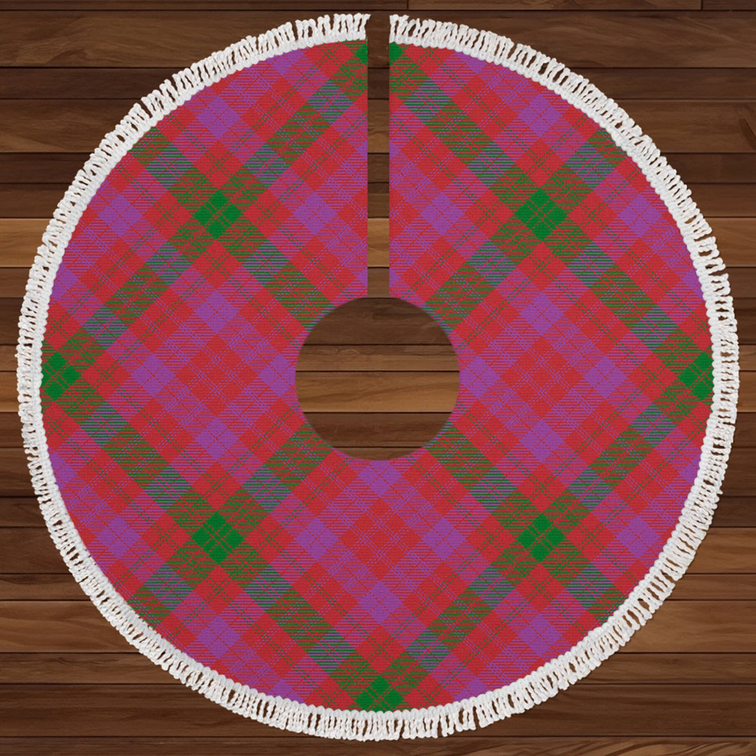 MacTier Ancient Clan Badge Tartan Christmas Tree Skirt