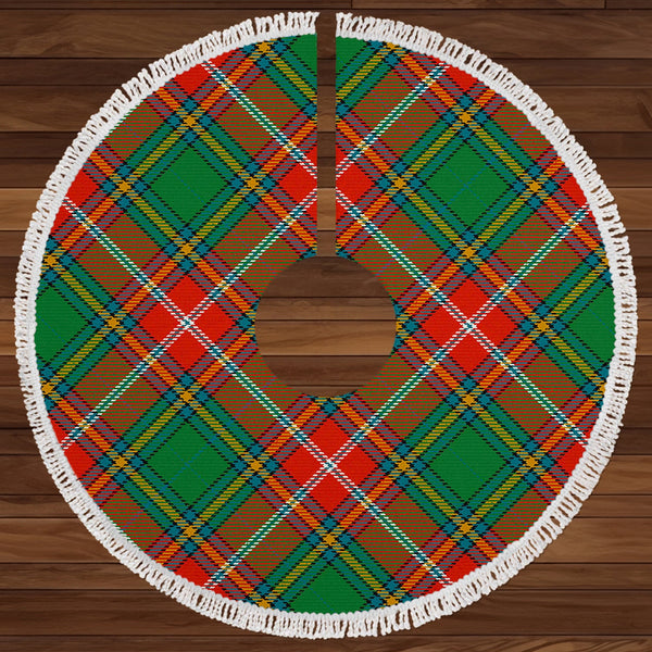 MacWhirter Ancient Clan Badge Tartan Christmas Tree Skirt