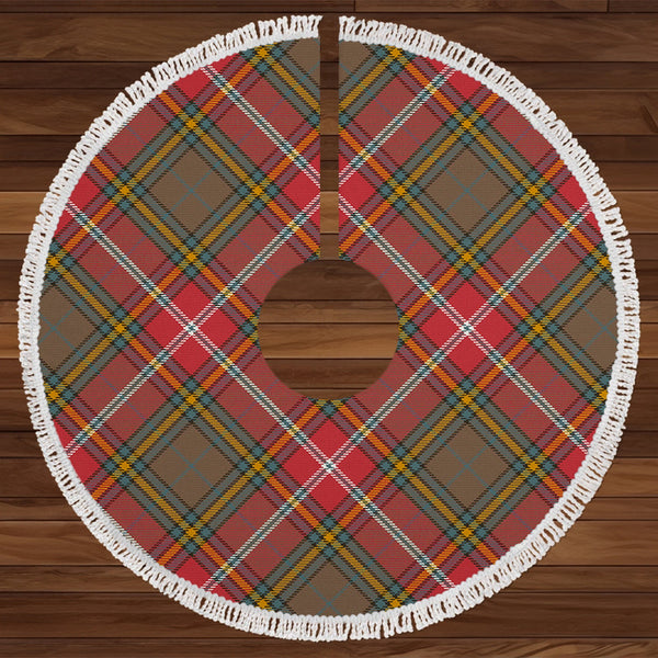 MacWhirter Weathered Tartan Christmas Tree Skirt