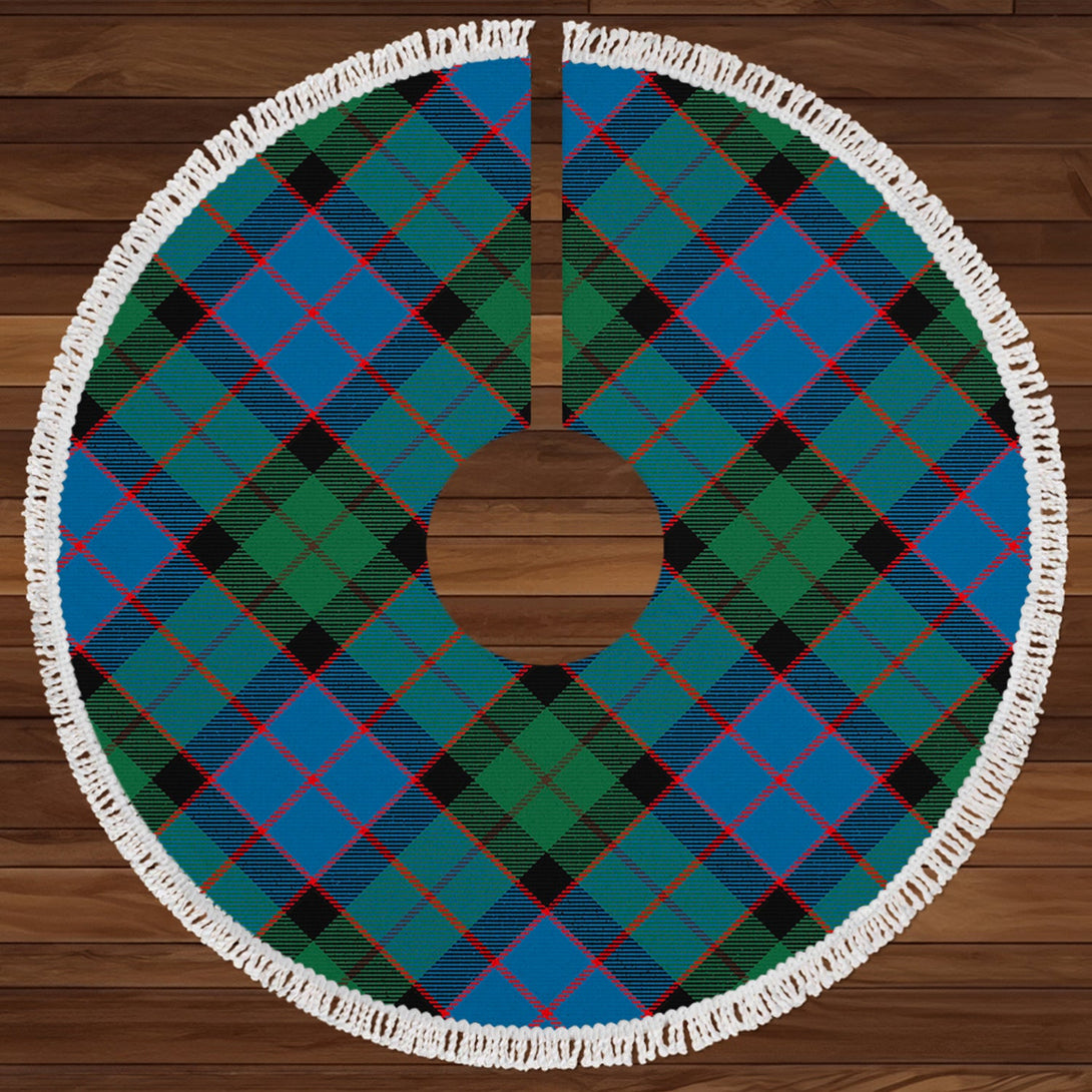 MacWilliam (Williamson) Modern Clan Badge Tartan Christmas Tree Skirt