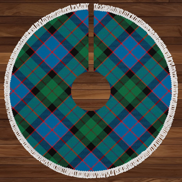 MacWilliam (Williamson) Modern Clan Badge Tartan Christmas Tree Skirt