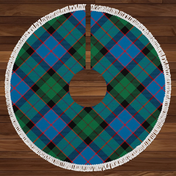 MacWilliam (Williamson) Modern Tartan Christmas Tree Skirt