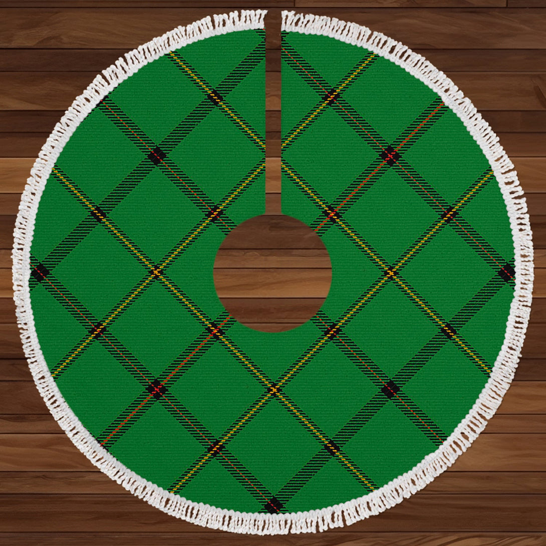 Marr Ancient Clan Badge Tartan Christmas Tree Skirt