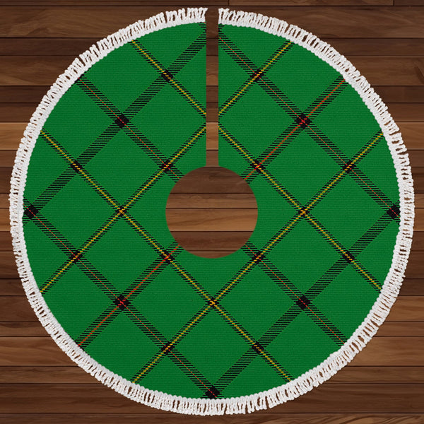 Marr Ancient Clan Badge Tartan Christmas Tree Skirt