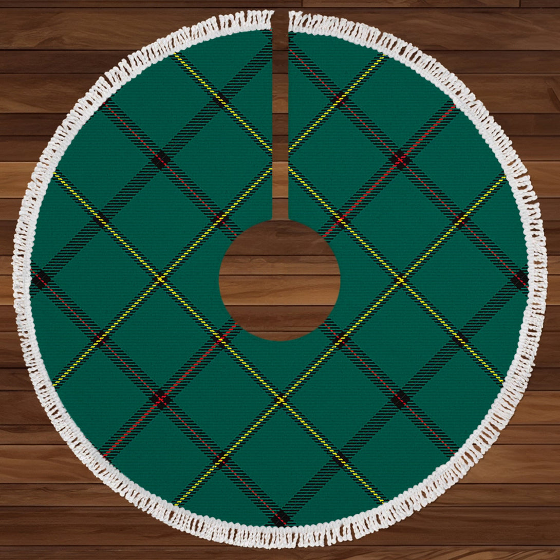 Marr Modern Clan Badge Tartan Christmas Tree Skirt