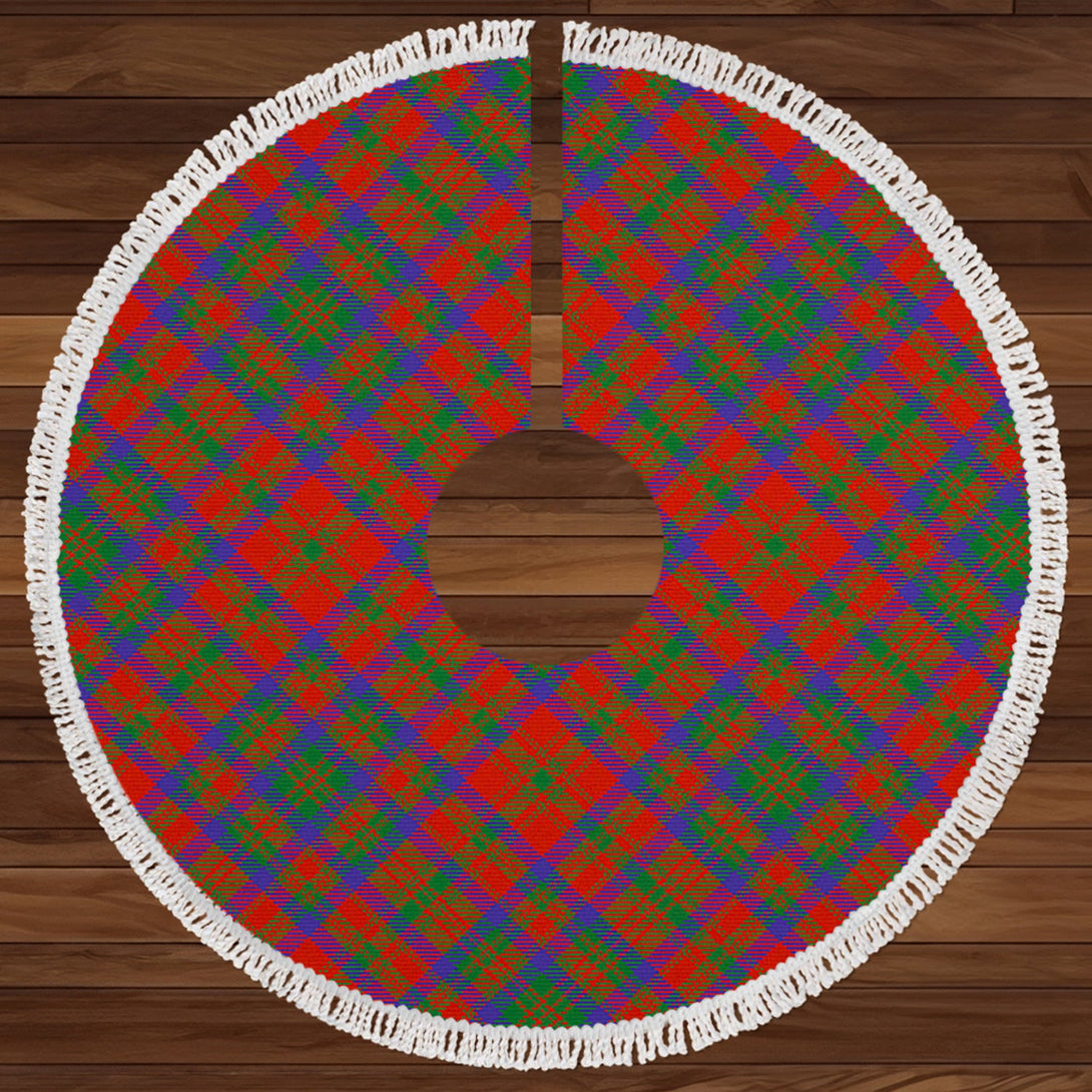 Matheson Ancient Clan Badge Tartan Christmas Tree Skirt