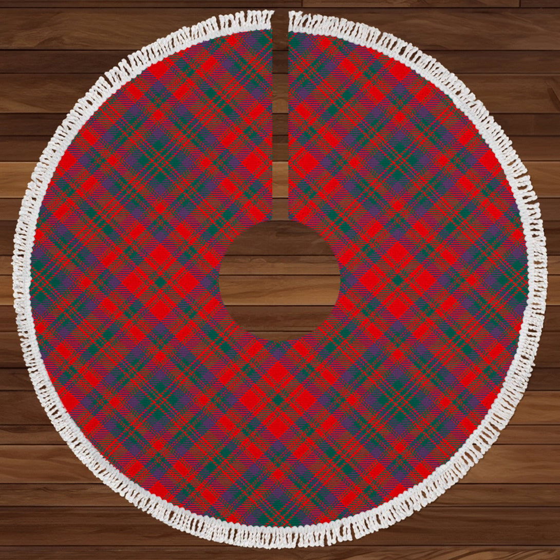 Matheson Modern Clan Badge Tartan Christmas Tree Skirt