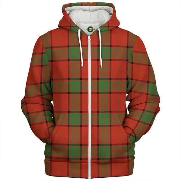 Maxwell Ancient Clan Badge Tartan Sherpa Hoodie