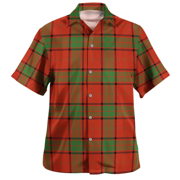 Maxwell Ancient Clan Badge Tartan Hawaiian Shirt