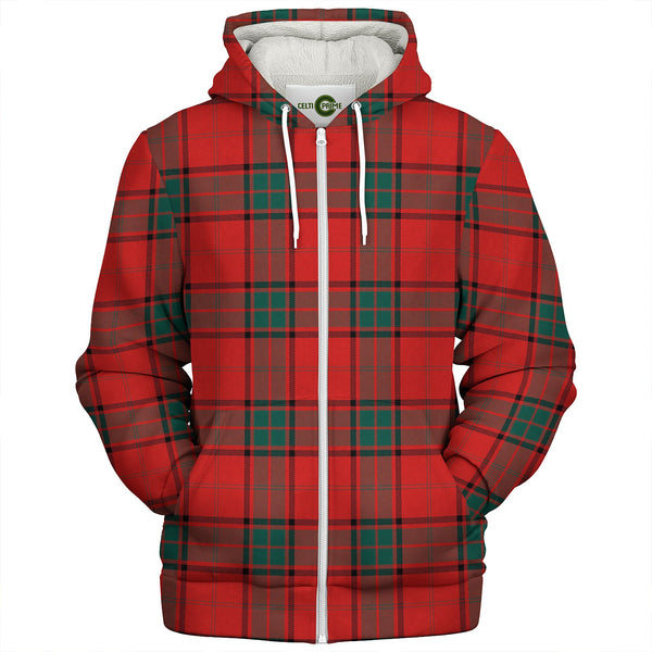 Maxwell Modern Clan Badge Tartan Sherpa Hoodie