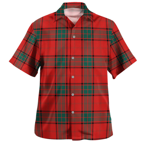 Maxwell Modern Clan Badge Tartan Hawaiian Shirt