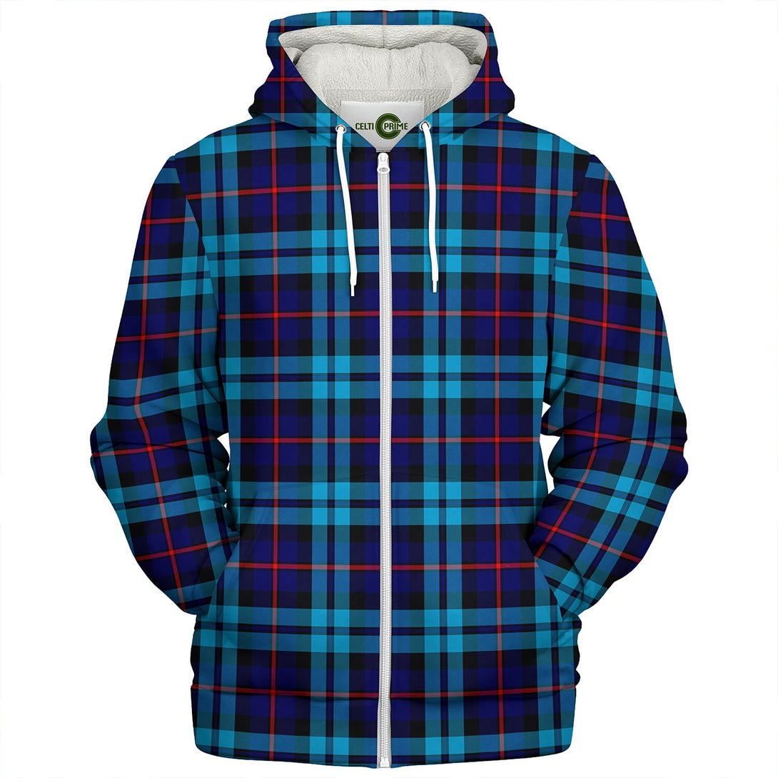 McCorquodale Clan Badge Tartan Sherpa Hoodie