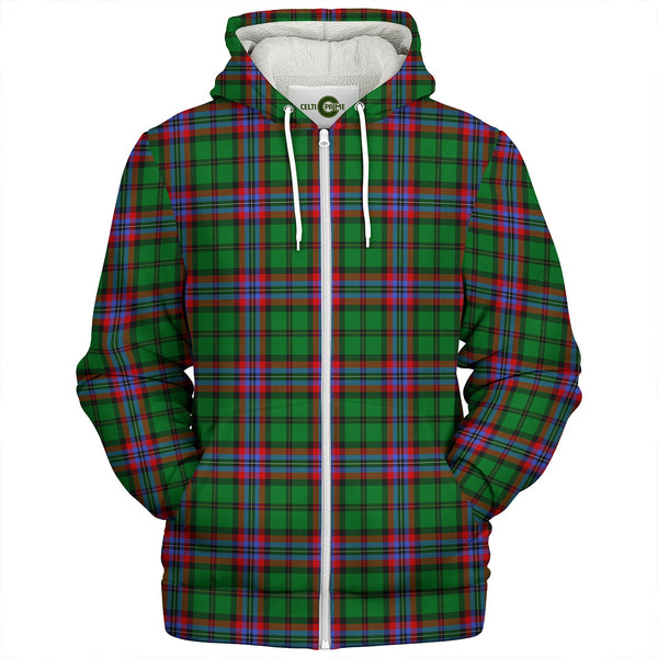 McGeachie Clan Badge Tartan Sherpa Hoodie