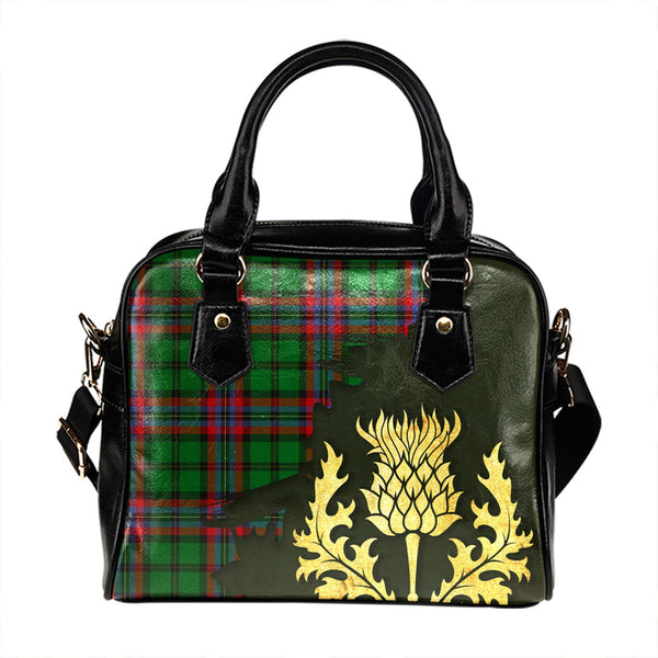 McGeachie Tartan Shoulder Handbag Thistle Oldest Style