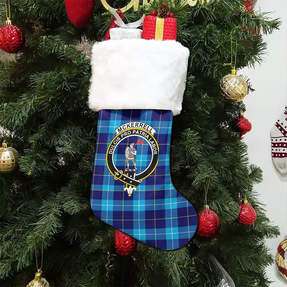 McKerrell Clan Badge Tartan Christmas Stocking