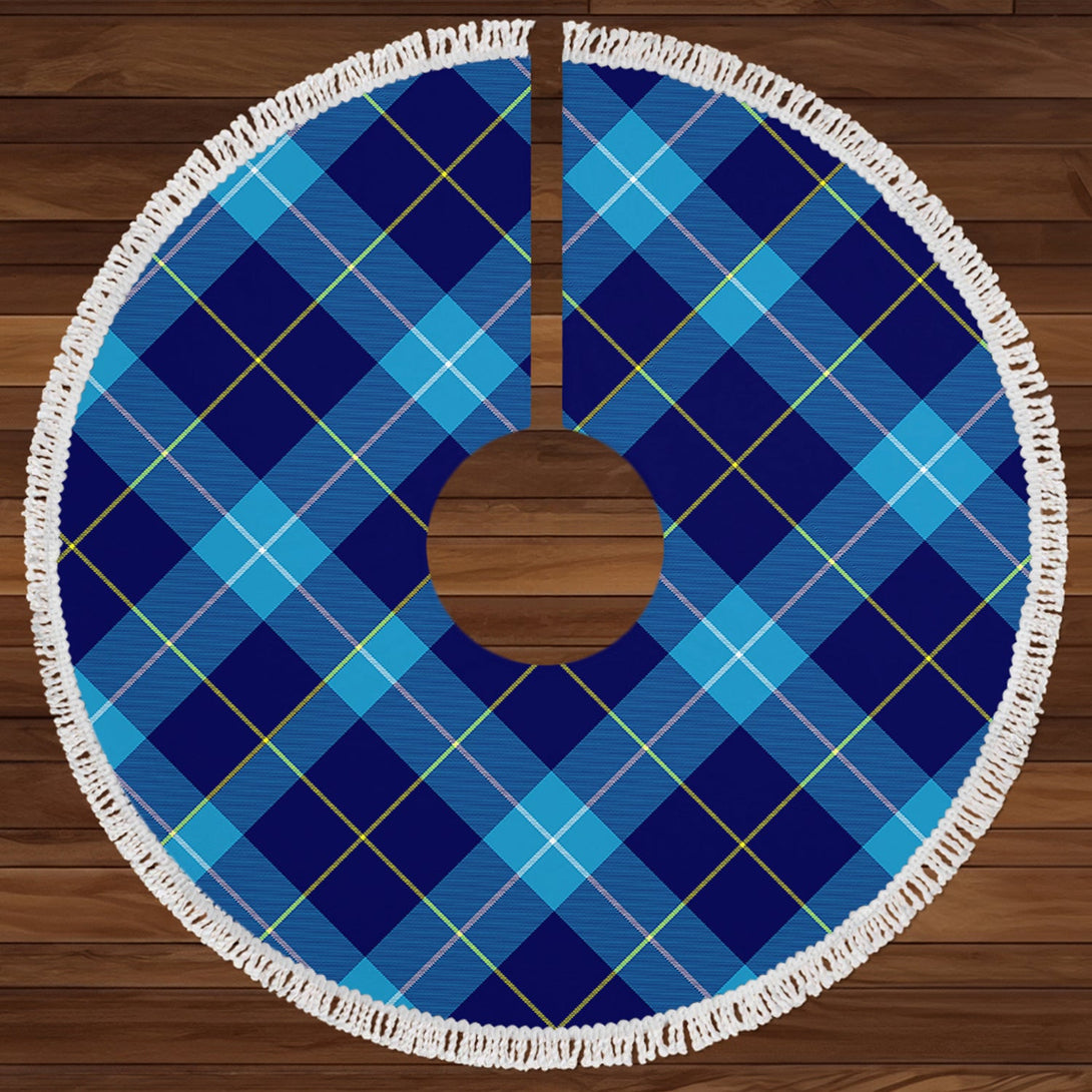 McKerrell Clan Badge Tartan Christmas Tree Skirt