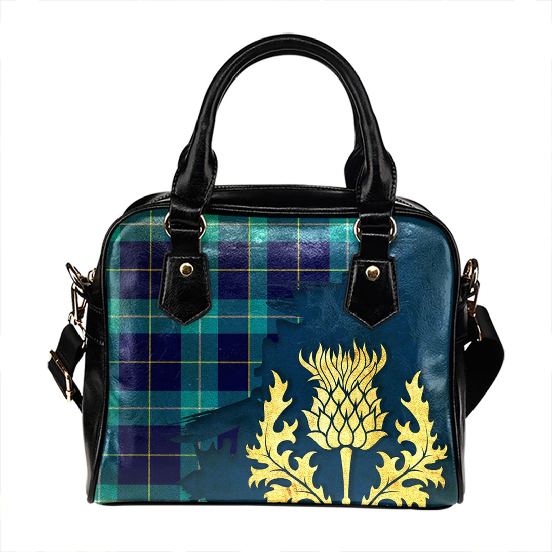 McKerrell Tartan Shoulder Handbag Thistle Oldest Style