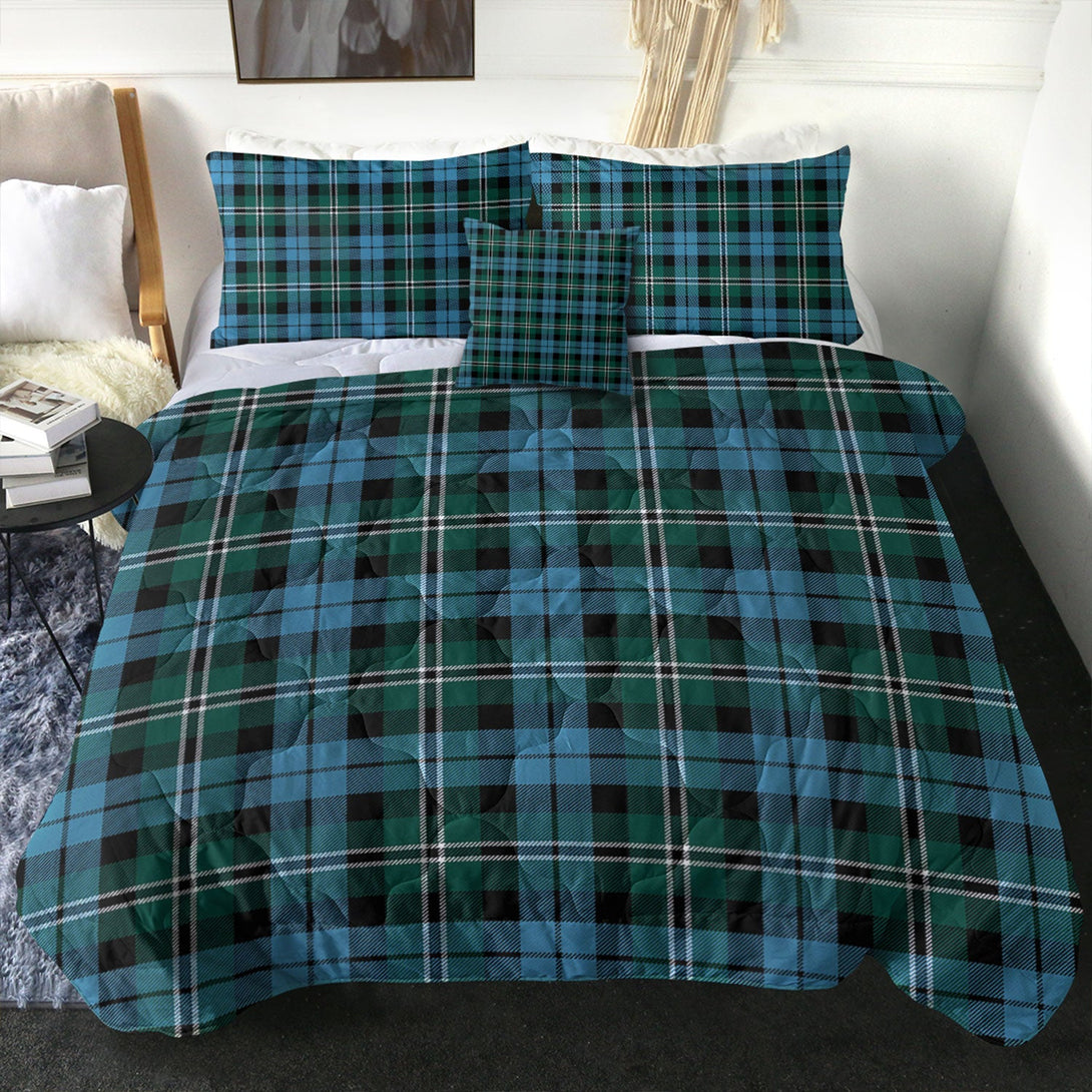 Melville Modern Clan Badge Tartan Comforter