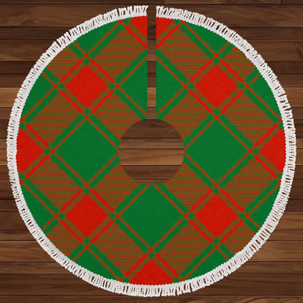 Middleton Modern Clan Badge Tartan Christmas Tree Skirt