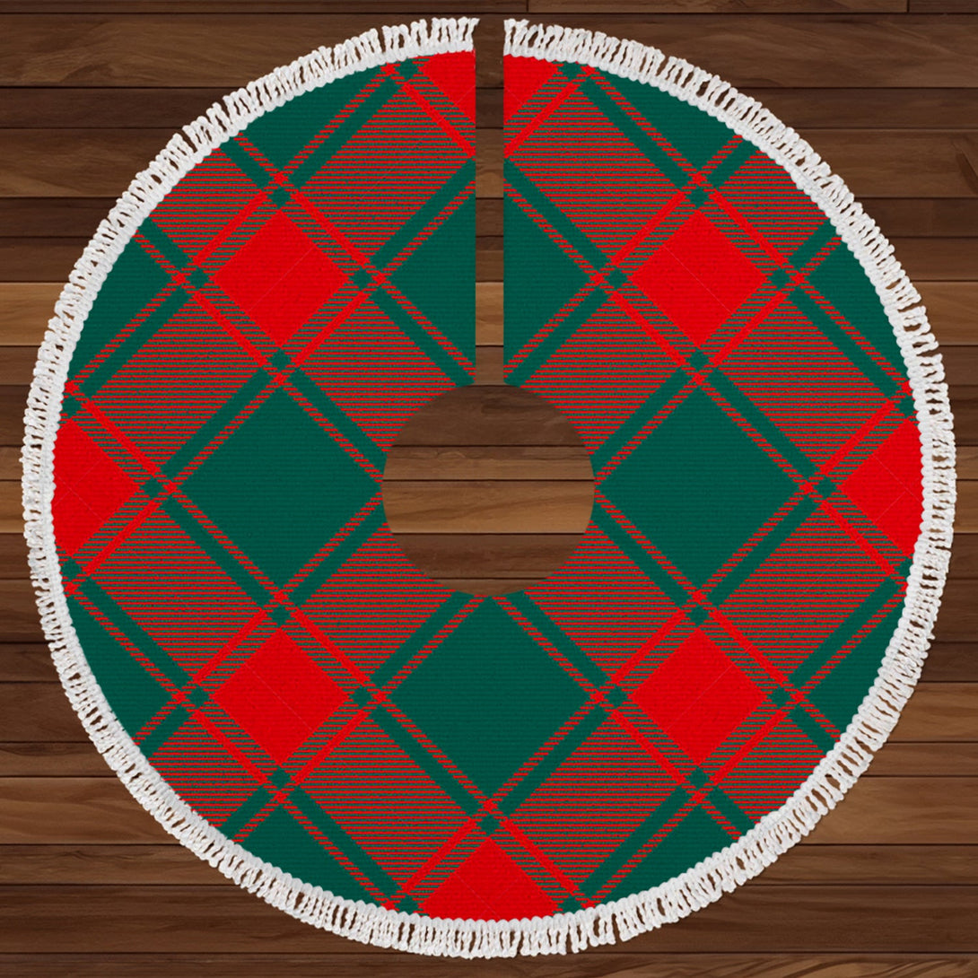 Middleton Weathered Clan Badge Tartan Christmas Tree Skirt