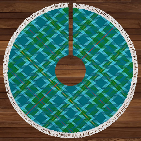 Miller Ancient Clan Badge Tartan Christmas Tree Skirt