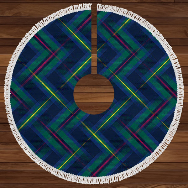 Miller Modern Clan Badge Tartan Christmas Tree Skirt