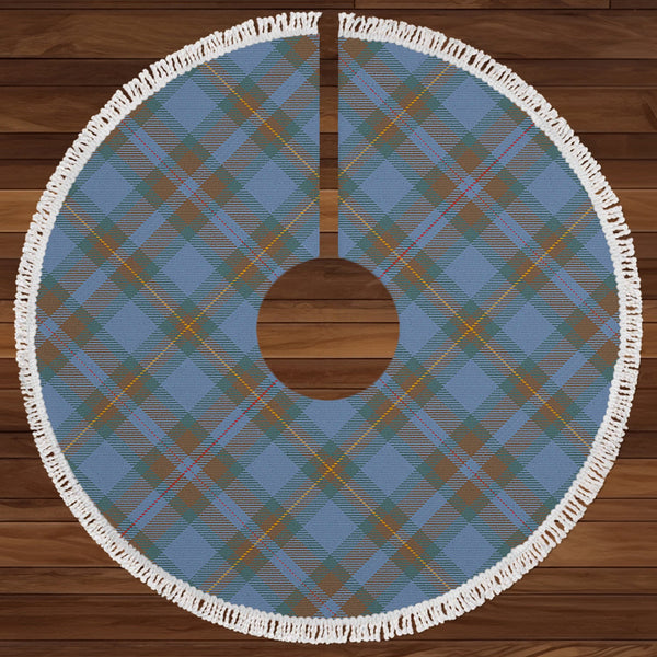 Miller Weathered Clan Badge Tartan Christmas Tree Skirt