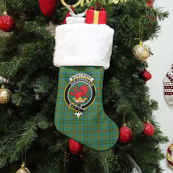 Moncrieffe of Atholl Ancient Clan Badge Tartan Christmas Stocking