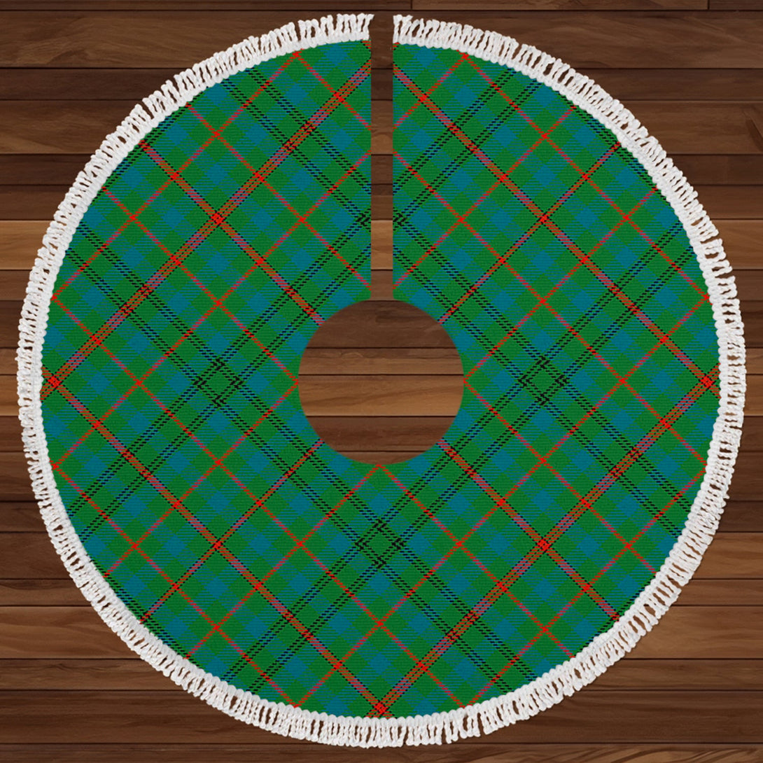 Moncrieffe of Atholl Ancient Clan Badge Tartan Christmas Tree Skirt