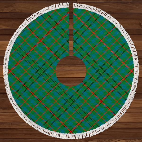 Moncrieffe of Atholl Ancient Clan Badge Tartan Christmas Tree Skirt