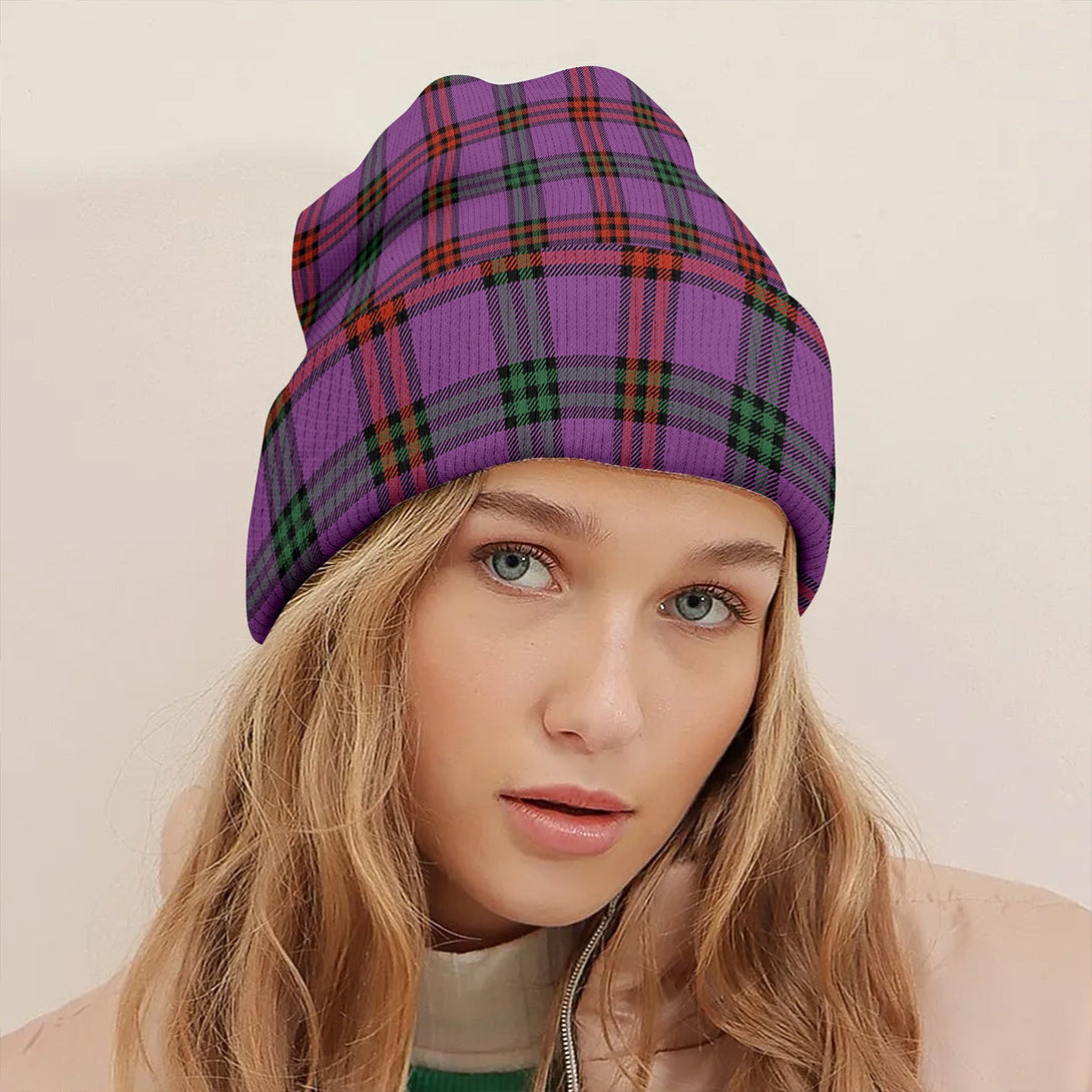 Montgomery Ancient Clan Badge Tartan Knitted Beanie