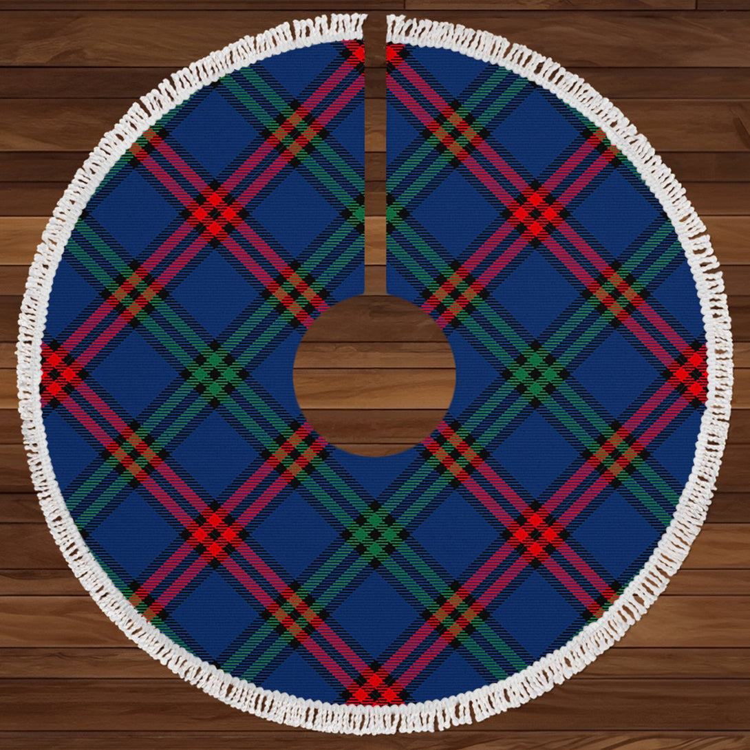 Montgomery Modern Clan Badge Tartan Christmas Tree Skirt